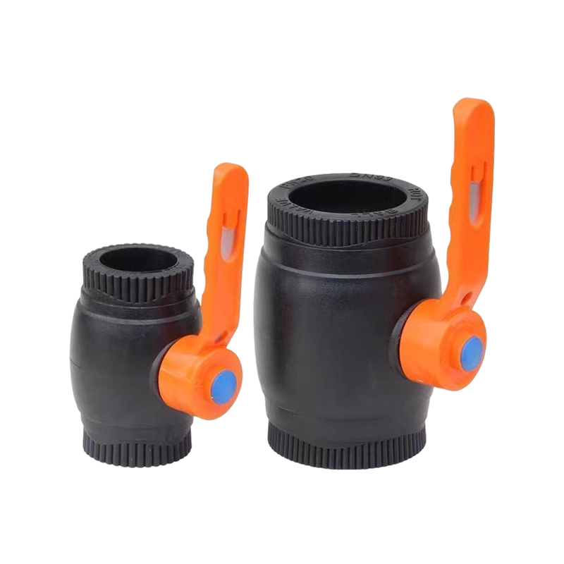 Шаровой кран с сердечником из стали HDPE